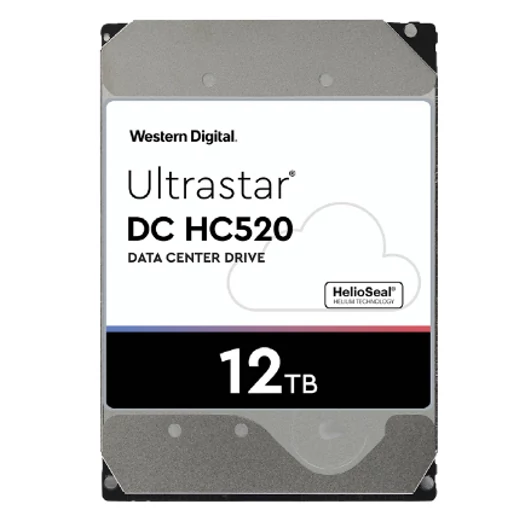 SE MM CRU HE12 DRIVE W/CARRIER 12TB SAS 512E TCG