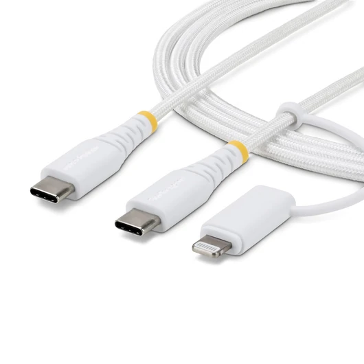 1M USB-C CABLE WITH LIGHTNING .