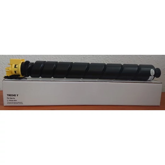 Utángyártott KYOCERA TK8345 Toner Yellow 12.000 oldal kapacitás ECOPIXEL Ecopixel