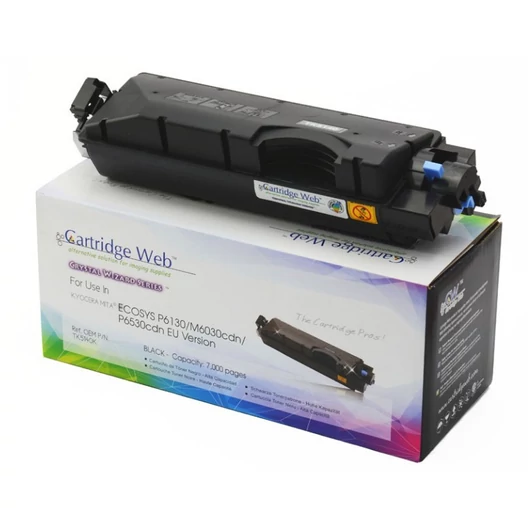 KYOCERA TK5140K Toner Black CHIPPES CartridgeWeb (For use) Cartridge WEB