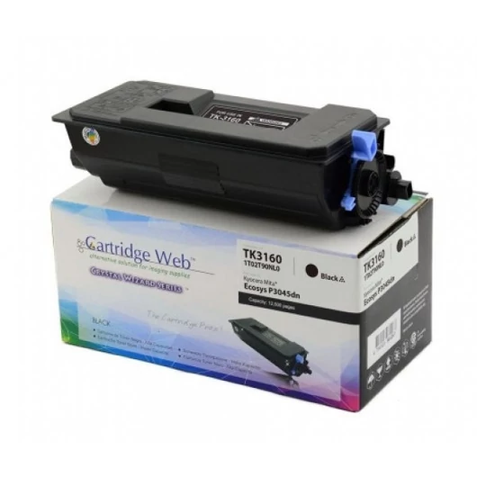 KYOCERA TK3160 toner CHIPPES CartridgeWeb (For use) Cartridge WEB