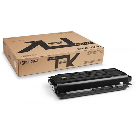 Kyocera TK-7125 Toner Black 20.000 oldal kapacitás Kyocera