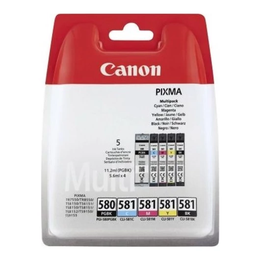 Canon PGI-580BK / CLI-581 BK / C/M / Y tintapatron 5-color