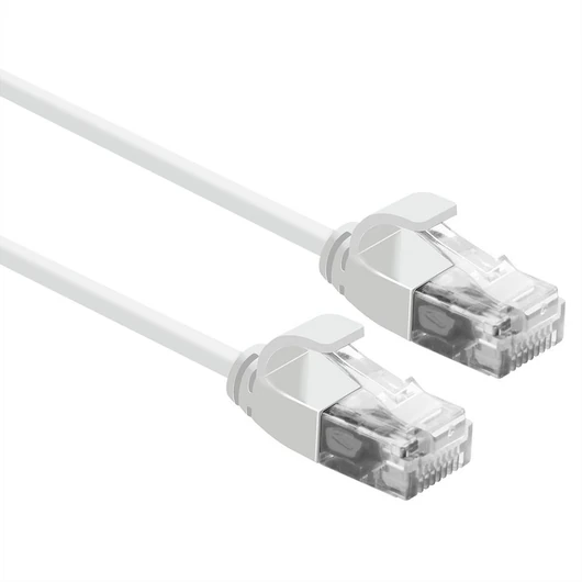 UTP DATACENTER PATCHK. SLIM KAT6A.LSOH WEISS.3M