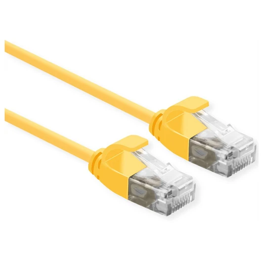 UTP DATACENTER PATCHK. SLIM KAT6A LSOH GELB 3M