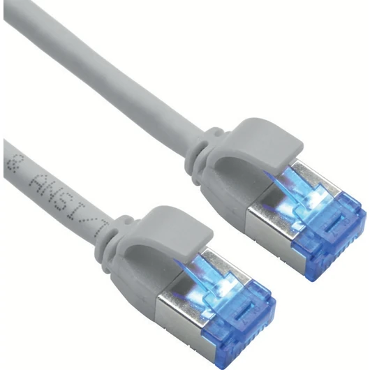 S/FTP PATCHKABEL KAT.6ATPE POE.VERKNOTUNGSFREI.GRAU.7M