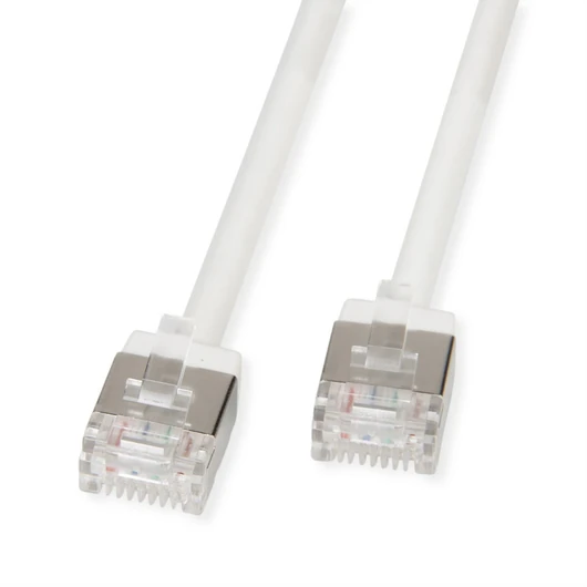 U/FTP PATCHKABEL KAT.6AULTRA- KURZER RJ45 WEISS 1M