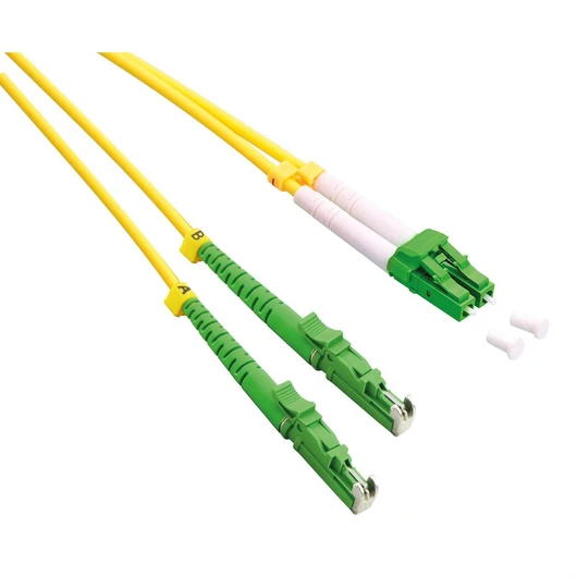 LWL-KABEL 9/125.DUPLEX.LSH/LC APC SCHLIFF.LSOH.GELB.2M
