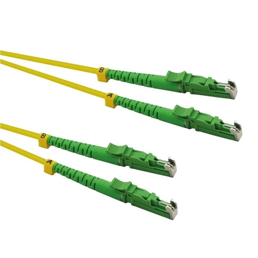 LWL-KABEL 9/125.DUPLEX.LSH/LSH APC SCHLIFF.LSOH.GELB.0.5M