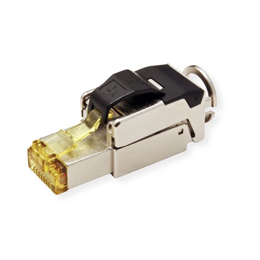 FELDKONFEKTIONIERBARER RJ45 ST KAT6A STP SILBERF.