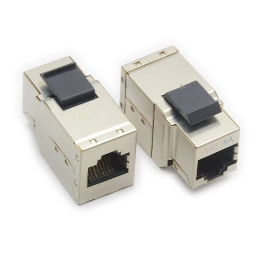 RJ45 KUPPLUNG.KEYST GESCHIRMT.KAT6A/KL.EA