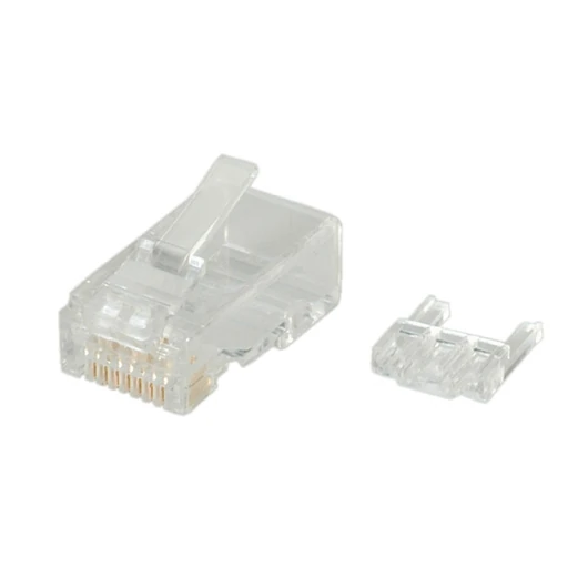 MOD. PLUG UNGESCHIRMT KAT6 FR MASSIVDRAHT 10 STCK
