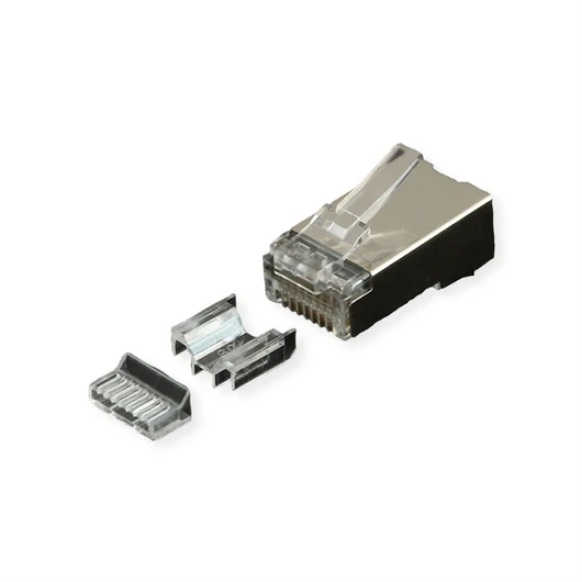 RJ45-ST KAT.6A GESCHIRMT +EINSATZ 10 ST.