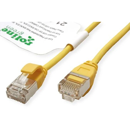 U/FTP DATACENTER PATCHK. KAT6A LSOH SLIM GELB 1 5M