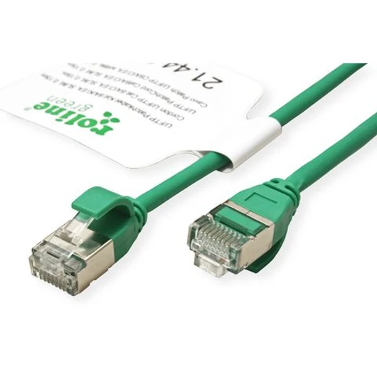 U/FTP DATACENTER PATCHK. KAT6A LSOH SLIM GRN 0 3M
