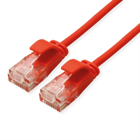 UTP DATACENTER PATCHKABEL SLIM KAT6A LSOH ROT 0 5M