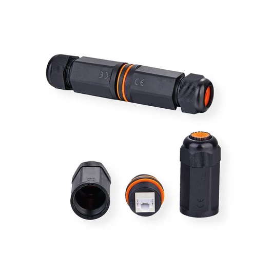 RJ45 KUPPLUNG GESCHIRMT KAT6A OUTDOOR/INDUSTRIE SCHW