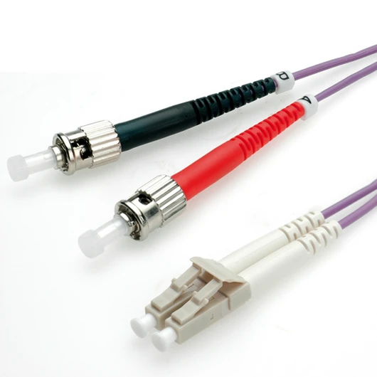 LWL-KABEL 50/125.OM4.LC/ST VIOLETT.10M