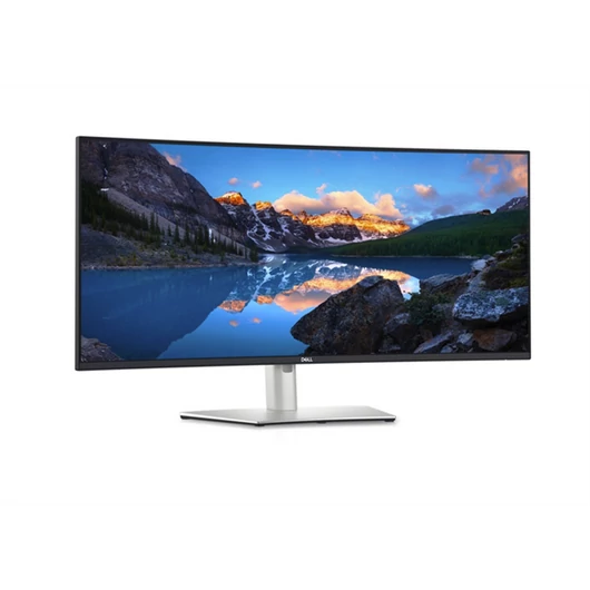 DELL Ívelt Monitor U3824DW, 38" WQHD+ (3440x1600), 60Hz, 21:9, IPS, 2000:1, 300cd, 8ms, DP, HDMI, USB-C, szürke