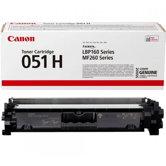 Canon fekete tonerkazetta 051H nagy 4.100oldal