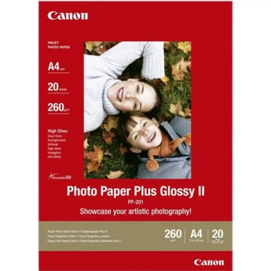 Canon PP-201 fényes fotópapír (A/4, 20 lap, 265g) Canon