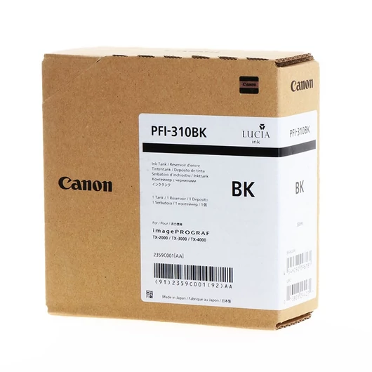 Canon PFI-310 Cartridge Black 330ml Canon
