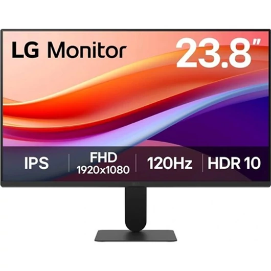 LG 24U41YA-B 23.8" IPS LED monitor fekete 120Hz