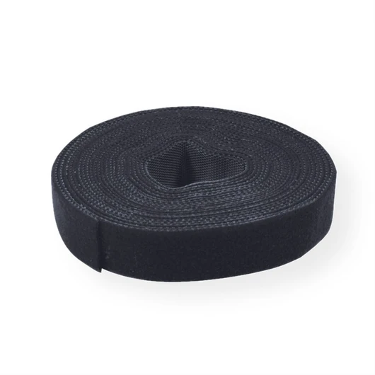 KLETTBANDROLLE.L: 25M / B: 10MM SCHWARZ