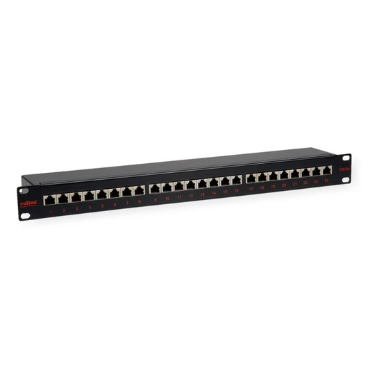 19PATCHPANEL KAT5E/KL.D24 PORTS SW