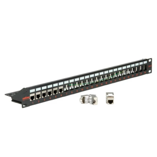19INKEYST-MODULTRAEGER.24 PORTS GESCHIRMT.SW