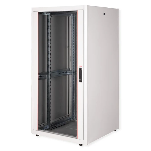 19IN NETZW.SCHRANK BASIC 32 800X800 BXT GLASTUER GRAU