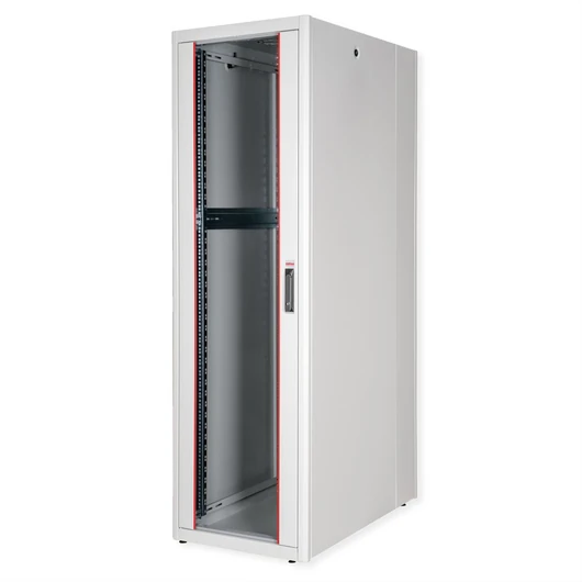 19IN NETZW.SCHRANK BASIC 42 600X1000 BXT GLASTUER GRAU