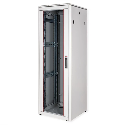 19IN NETZW.SCHRANK PRO 36 HE 600X600 BXT GLASTUER GRAU