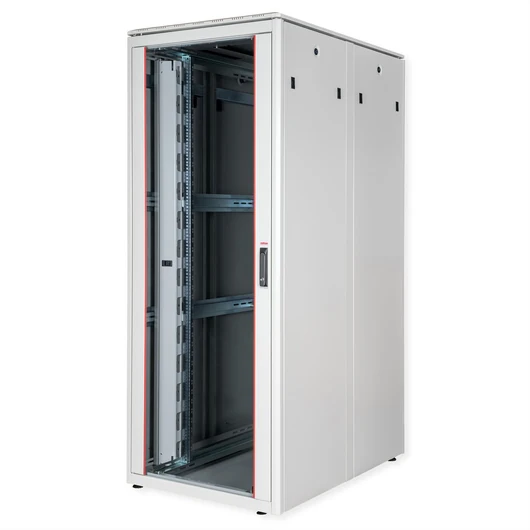 19IN NETZW.SCHRANK PRO 42 HE 800X1200 BXT GLASTUER GRAU