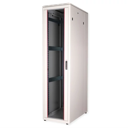 19IN NETZW.SCHRANK PRO 47 HE 600X1000 BXT GLASTUER GRAU
