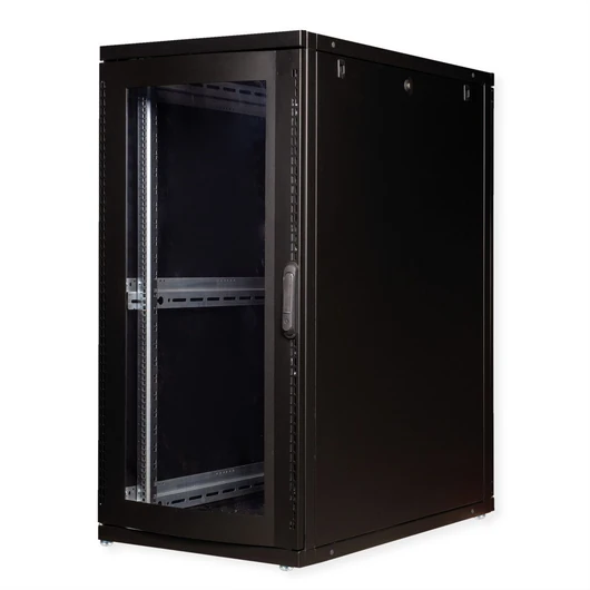 19IN SERVSCHRANK PRO 26 HE 600X1000 BXT SW PLEXIGLAS