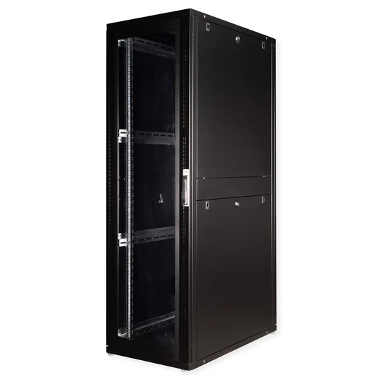 19IN SERVSCHRANK PRO 42 HE 600X1000 BXT SW PLEXIGLAS