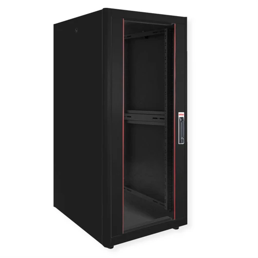 19IN NETZW.SCHRANK BASIC 26 600X800 BXT GLASTUER SW