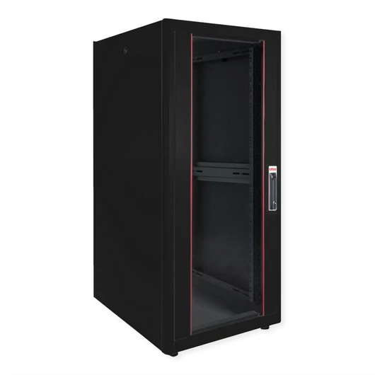 19IN NETZW.SCHRANK BASIC 32 600X600 BXT GLASTUER SW