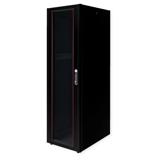 19IN NETZW.SCHRANK BASIC 42 600X800 BXT GLASTUER SW