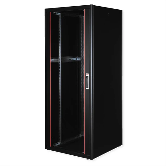 19IN NETZW.SCHRANK BASIC 42H 800X800 BXT GLASTUER SW