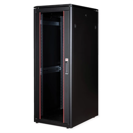 19IN NETZW.SCHRANK PRO 32 HE 600X800 BXT GLASTUER SW