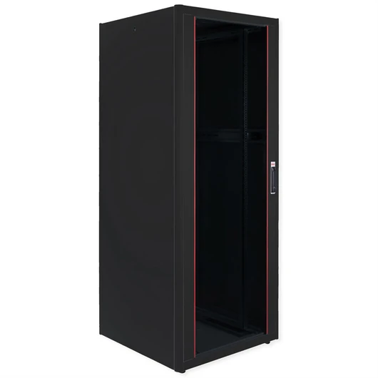 19IN NETZW.SCHRANK PRO 42 HE 800X800 BXT GLASTUER SW