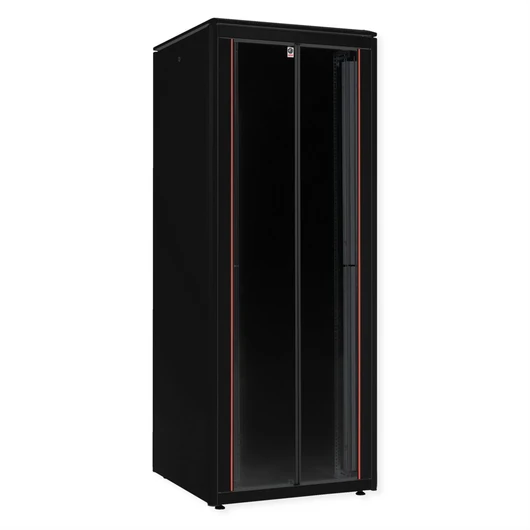 19IN NETZW.SCHRANK PRO 47 HE 800X800 BXT GLASTUER SW