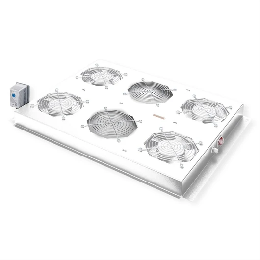 19INDACHLUEFTEREINHEIT 4 LUEFTE THERMOSTAT SERVERSCHRANK GRAU