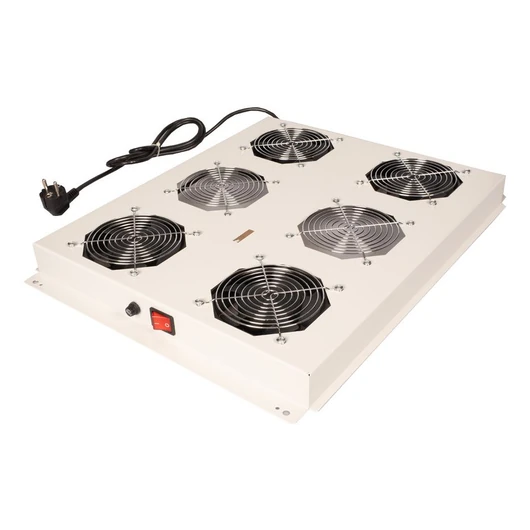 ROLINE 19-INCH ROOF FAN UNIT WITH 4 FANS ON/OFF FOR SERVER CA