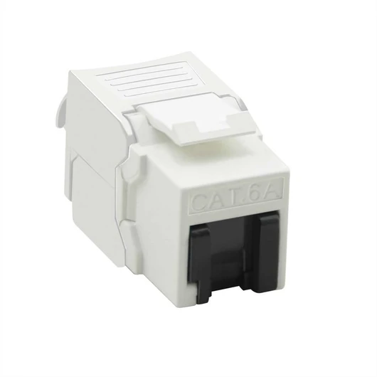 KEYST KAT6A/KL.EA.RJ45 UNGESCHIRMT.WEISS