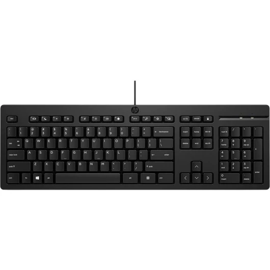 HP 125 billentyűzet fekete (266C9AA)