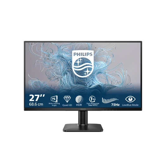 Ez a monitor számos olyan funkcióval rendelkezik, amelyek tökéletes precizitást tesznek lehetővé. A Quad HD felbontás, a HDR és az IPS kijelző révén ez a monitor a lehető legnagyobb színpontosságú részletgazdag képeket biztosítja.