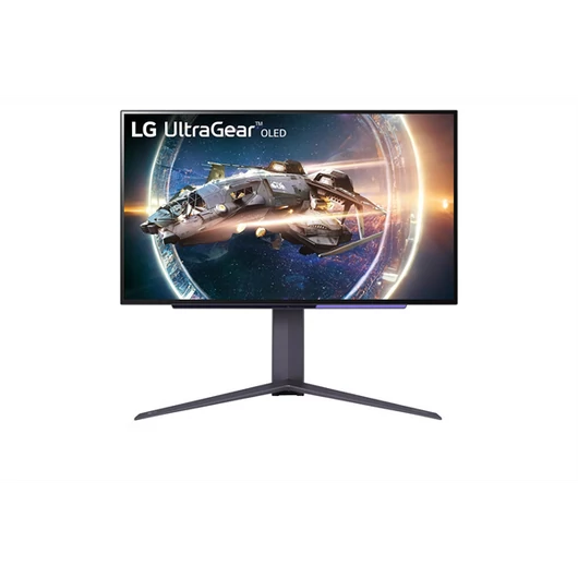 LG Gaming 240Hz OLED monitor 26.5" 27GR95QE, 2560x1440, 16:9, 200cd / m2, 0.03ms, 2xHDMI / DisplayPort / 3xUSB, Pivot